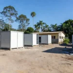 Salas modulares construídas em escolas municipais de Porto Velho