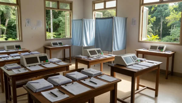 Preparação de materiais para Mesário Universitário em Cacoal para Eleições 2026