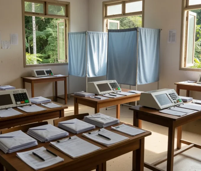 Preparação de materiais para Mesário Universitário em Cacoal para Eleições 2026