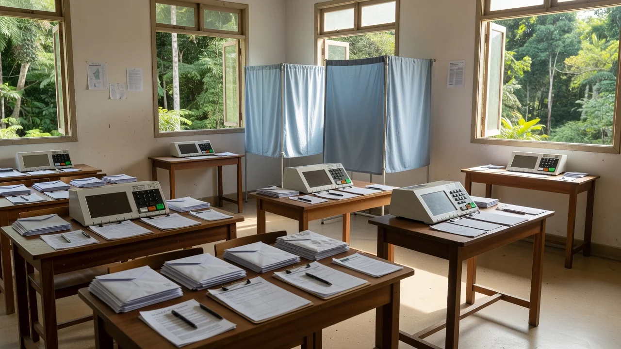 Preparação de materiais para Mesário Universitário em Cacoal para Eleições 2026