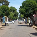 Rua em Porto Velho durante agenda de campanha política em Rondônia