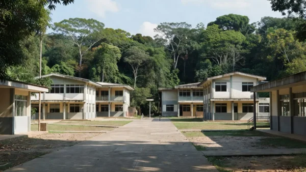 Campus da UNIR em Cacoal durante homenagem a ex-trabalhadores da SUCAM