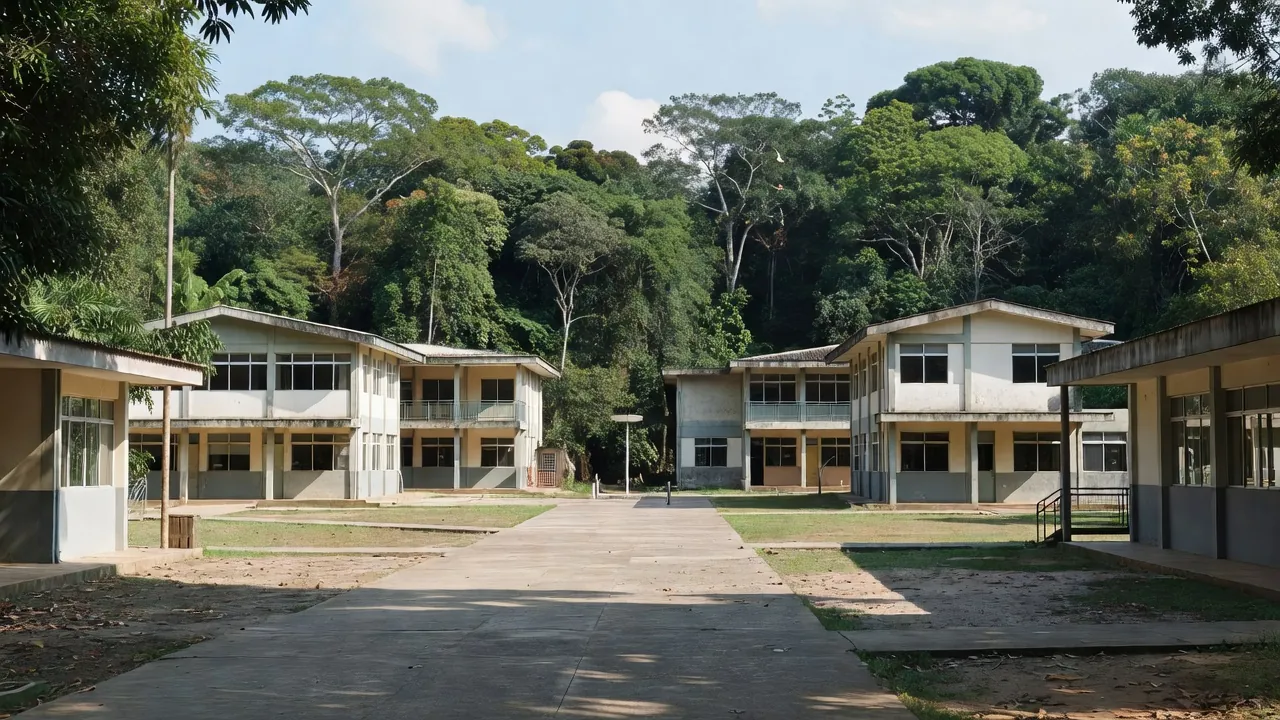 Campus da UNIR em Cacoal durante homenagem a ex-trabalhadores da SUCAM