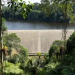 Barragem Santa Cruz em Ariquemes, Rondônia, com risco de rompimento