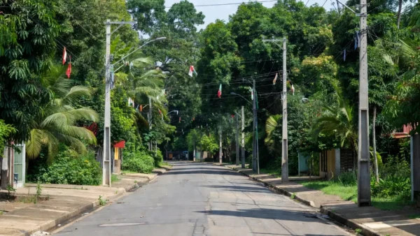 Canteiro central na avenida Melvin Jones / Foto: Extra de Rondônia
