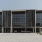 Fachada do Tribunal de Justiça de Rondônia no lançamento do Prêmio Judiciário Rondoniense de Comunicação
