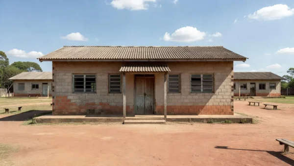 Escola pública em Rondônia com luz natural, relacionada a normas de nome social