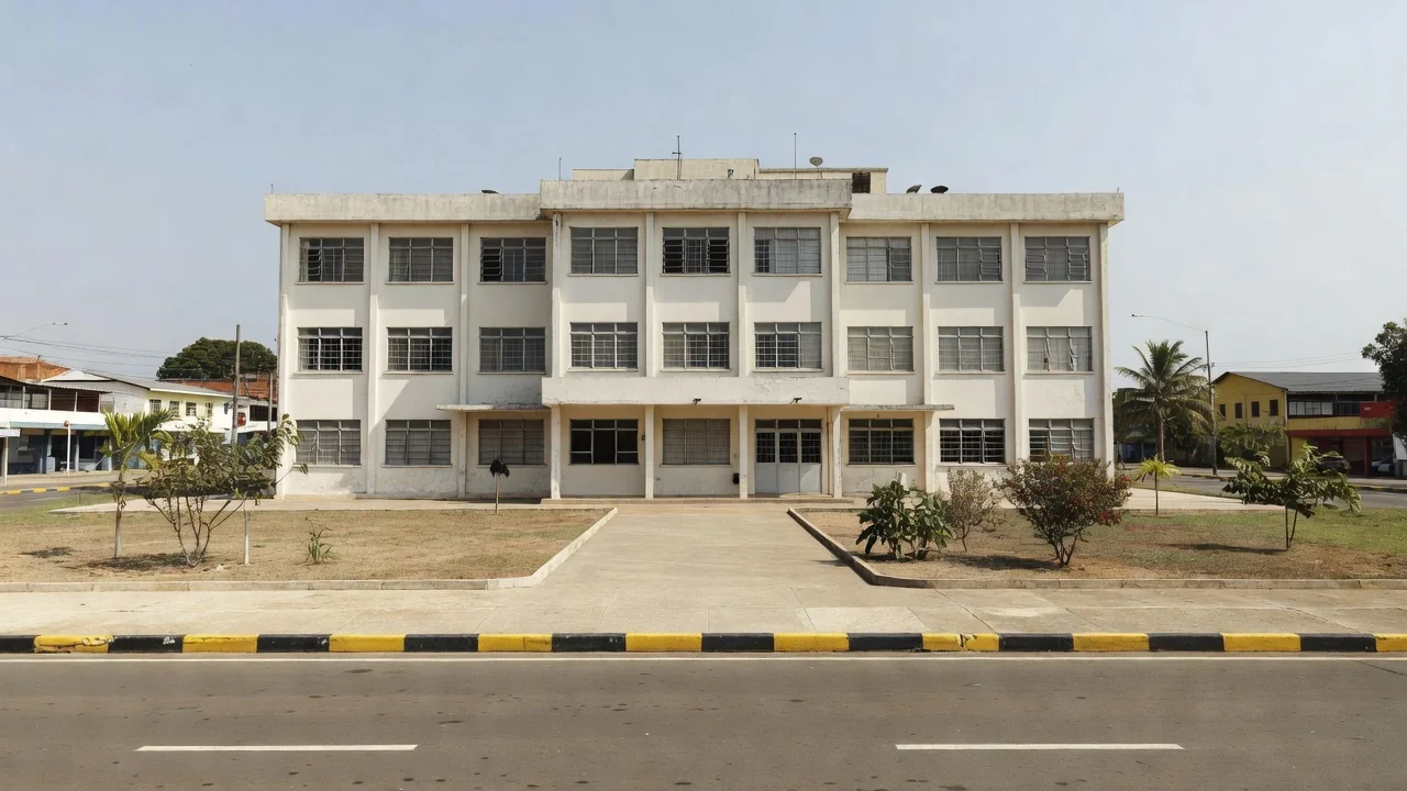 Fachada do Hospital de Base em Porto Velho, Rondônia