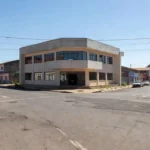Vista frontal da prefeitura de Rolim de Moura em Rondônia