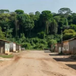 Vista urbana de Rolim de Moura em Rondônia, relacionada a emendas parlamentares.
