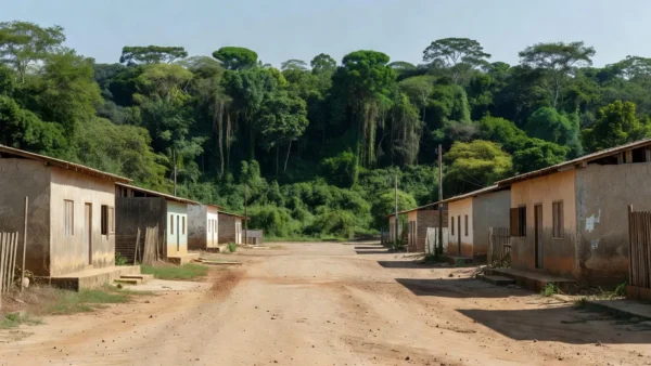 Vista urbana de Rolim de Moura em Rondônia, relacionada a emendas parlamentares.
