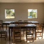 Sala de reuniões em Cerejeiras, Rondônia, para agenda política com lideranças do Cone Sul