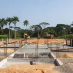Canteiro de obras para hospital de emergência em Porto Velho, Rondônia