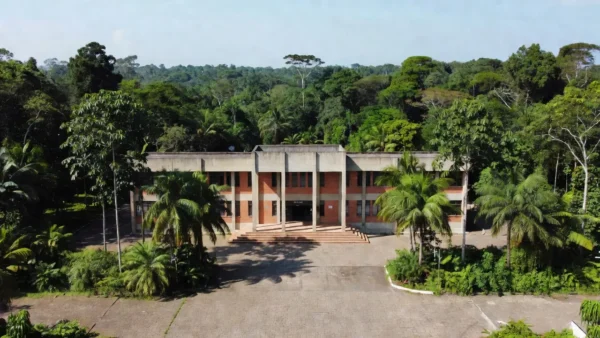 Vista do centro cívico de Vilhena em Rondônia
