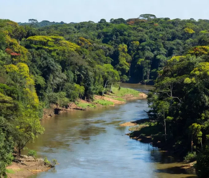 Paisagem amazônica em Rondônia representando o turismo no estado