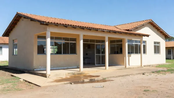 Unidade de saúde em Vilhena, Rondônia, sobre suspensão de edital para agentes de saúde.