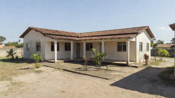 Centro de saúde em Porto Velho, Rondônia, representando investimentos na área da saúde